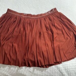 CALIA by Carrie Underwood A-Line Rust Skirt